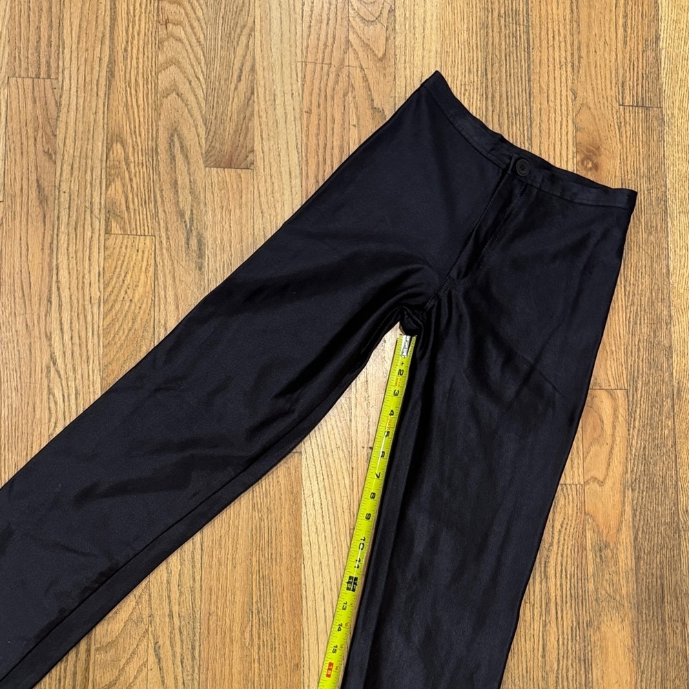 Vintage Frederick's of Hollywood Women's Black Straight Leg Pants - Picture 8 of 14